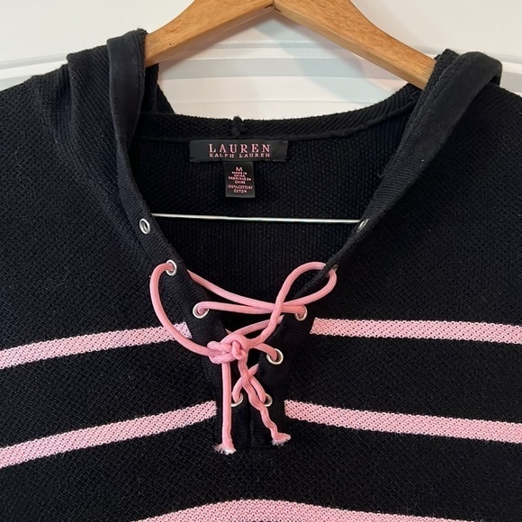 Lauren Ralph Lauren Sweater Hoodie Medium - Picture 2 of 5